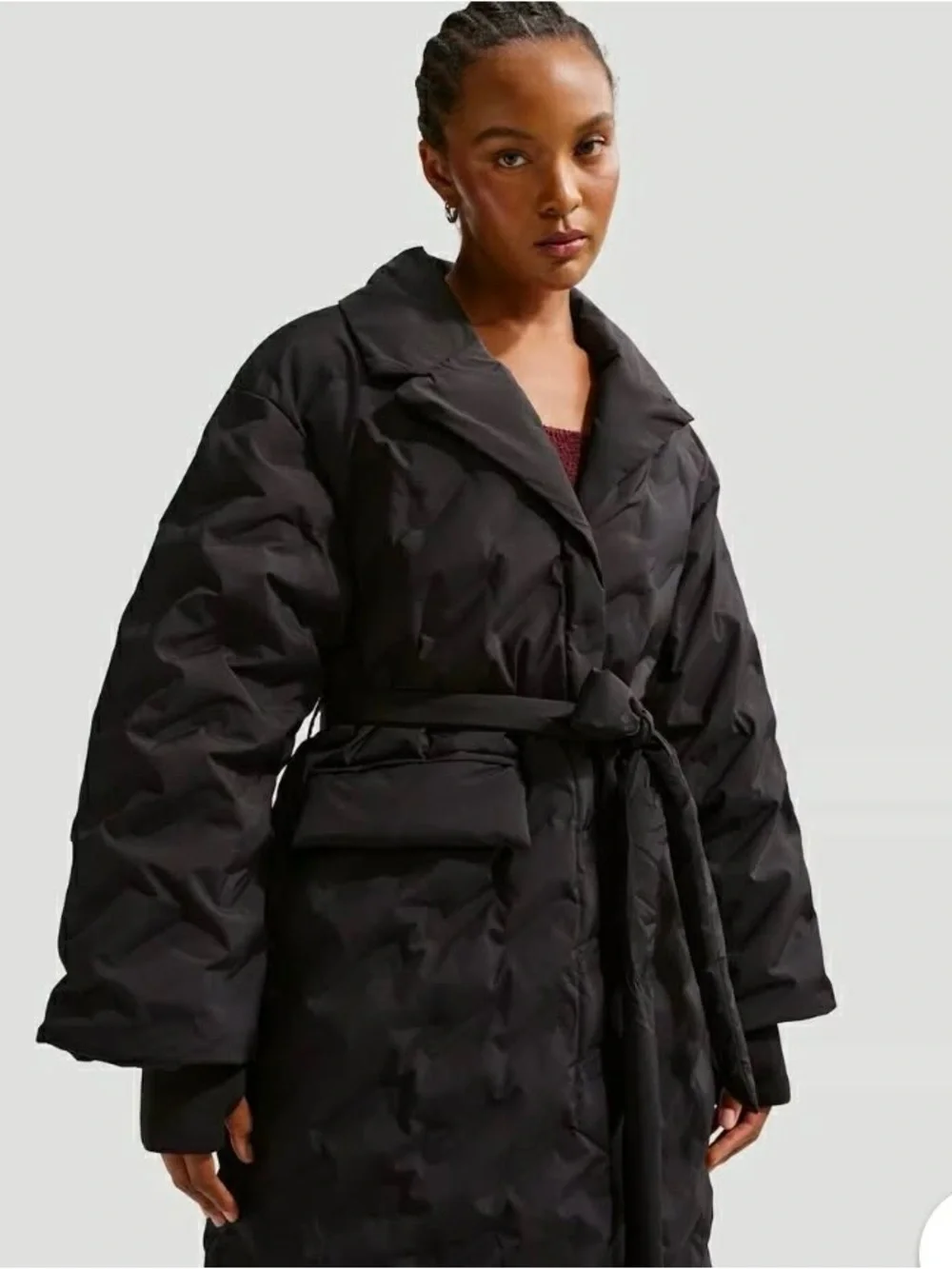 Nike Therma-Fit Down Oversized Trench Puffer Coat - Women's Size XXL